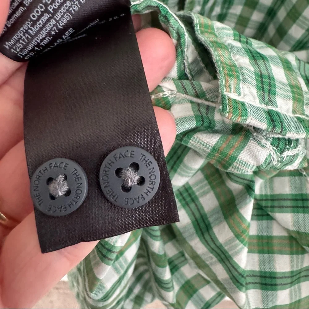 The North Face Plaid Casual Button Down Shirt